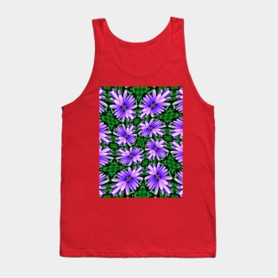 Herb Flower Pattern Tank Top